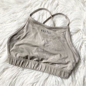 NOBULL Camo High-neck Bra